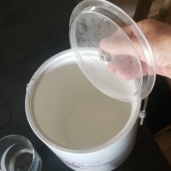 Vintage PEPSI COLA ice bucket and 3 tmblr glasses. - Picture 4 of 4